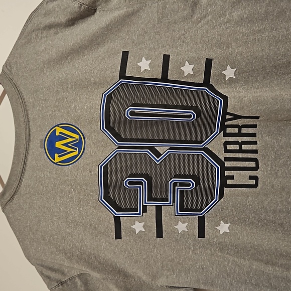 Golden State Warriors Steph Curry 30 NBA official graphic tee XL EUC - Picture 2 of 7